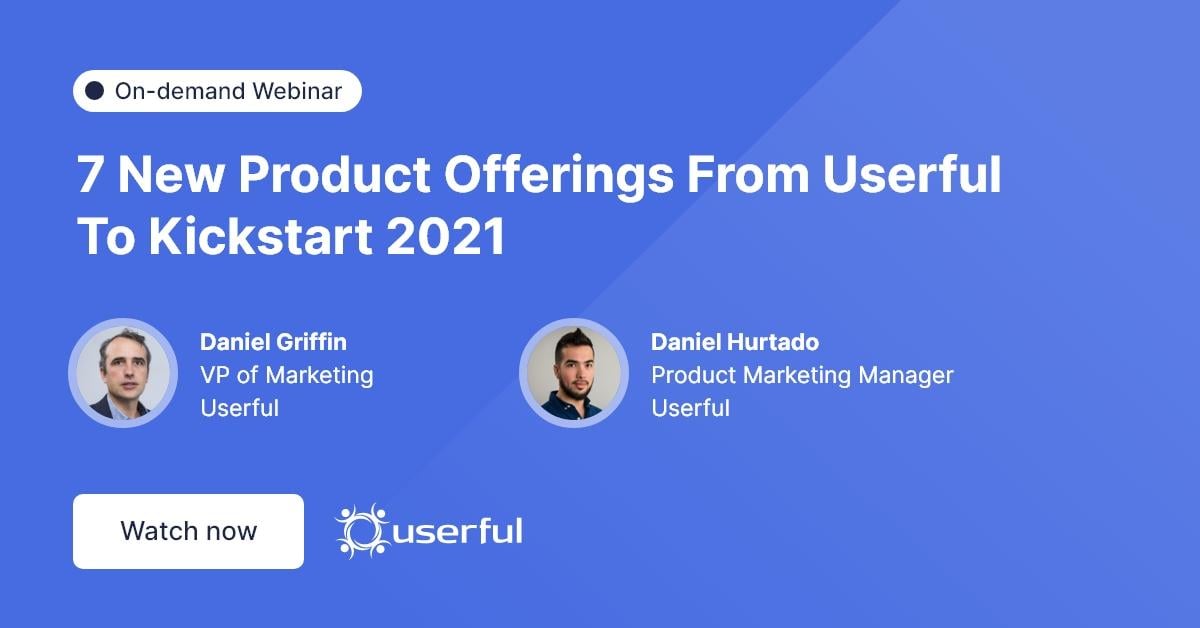 7 عروض منتجات جديدة من Userful إلى Kickstart 2021 ، يقدمها Daniel Griffin و Daniel Hurtado من Userful