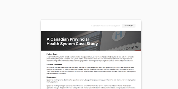 تغطي دراسة حالة نظام الرعاية الصحية الإقليمي الكندي