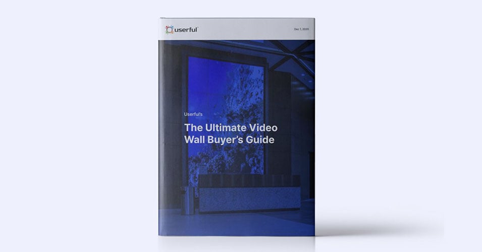 Userful's The Ultimate Video Wall دليل المشتري الكتاب الاليكتروني