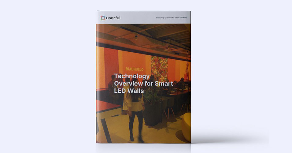 نظرة عامة على تقنية Userful للكتاب الإلكتروني الذكي لجدران LED