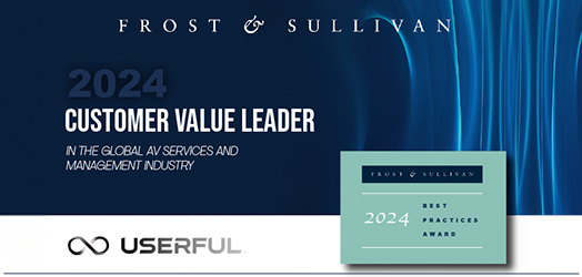 تم تكريم برنامج Userful بجوائز Frost & Sullivan للقيادة الإستراتيجية التنافسية العالمية لعام 2024